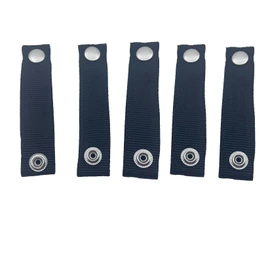 Boat Cover Snap Extender -Brass Heavy Duty snap - Extension Size, 3" - Built in Finger Loops. Extend The Life of Your Boat top Canvas!5Pack (5, 3")