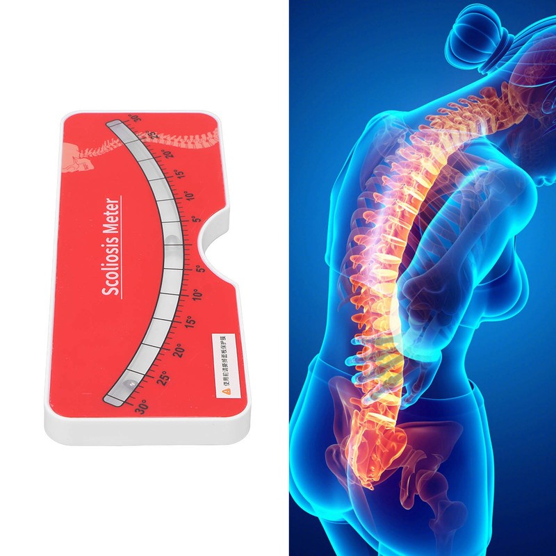 Scoliosis Measuring Tool 0‑30° Testing Range Accurate Data Back Spine