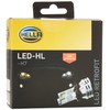 Hella - FOCO LED H7 12/24 V 6500K, SET DE