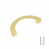 Mcredy Gold Half Moon Drawer Pulls Semicircle Drawer Pull 128mm/5