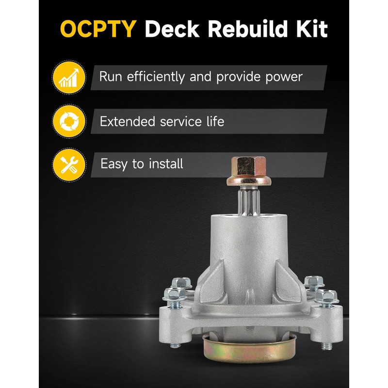 OCPTY Lawn Mower Deck Rebuild Kit 52", Mower Blade Rebuild