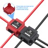 jamgoer 600A Bus Bar 12V Waterproof Power Distribution Block Heavy