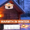 Winter Heater Reflector Shield Outdoor Heater Focusing Reflector Round Heater