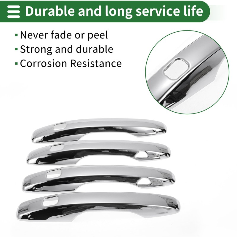 Motoforti Car Door Handle Cover Trim, Side Door Handle Cover,
