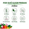 Prebian Probióticos y Prebióticos en Polvo Soluble Sin Sabor, 2