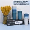 Homestockplus 16 Oz Drinking Cups,【Set of 12】 Unbreakable Cup Reusable