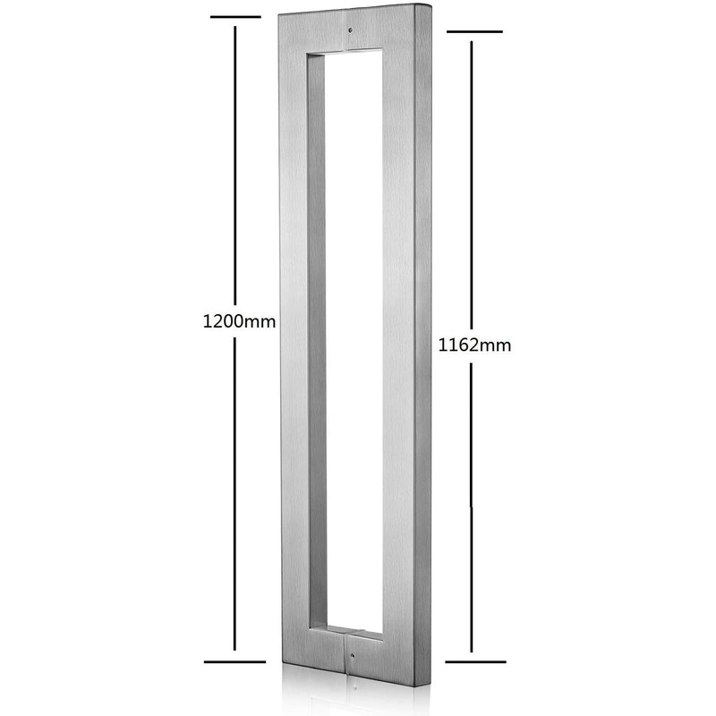 Ranbo Rectangle/Square 48" Length Back to Back Large Push Pull