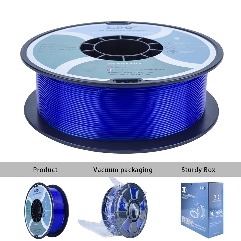 Ziro - Filamento para impresora 3D PLA 1.75 (1 kg,