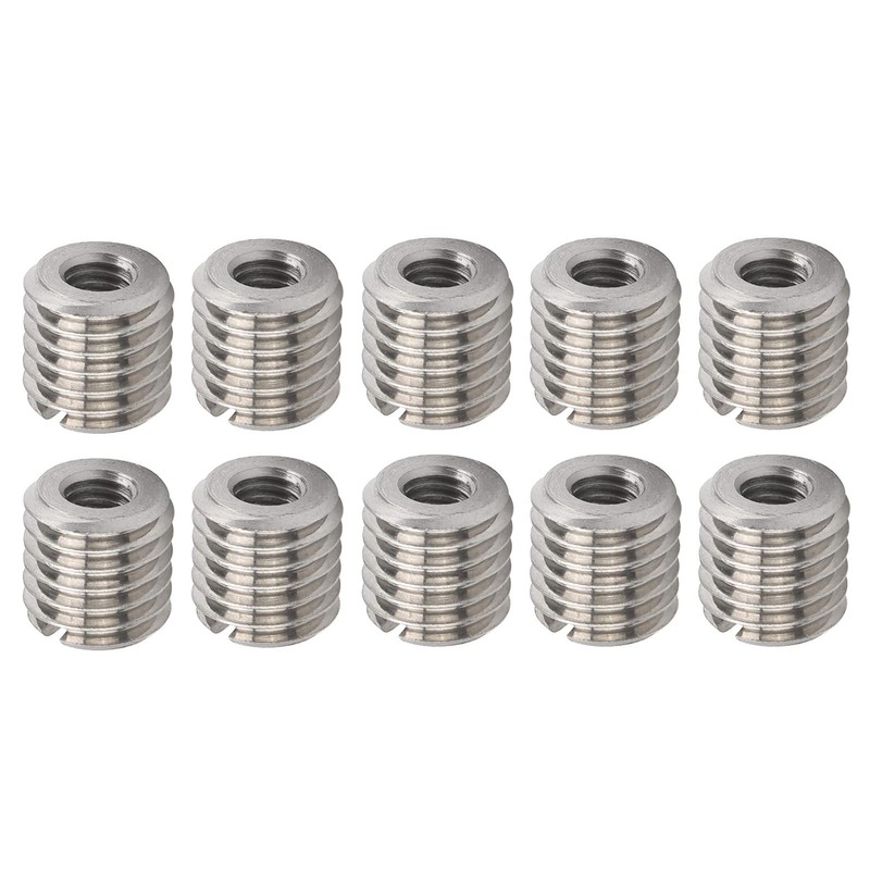 Male Thread Reducing Nut 10 Pieces Stainless Steel Thread Reducer