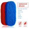 BBTO 4 Pack Teak Brush Cleaner with Handle Teak Cleaning