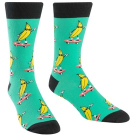 Sock It To Me Men's Banana Peeling Out Socks