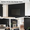 Smartstandard Sample Wood Slat Wall Panel, Soundproof Wooden Wall Panels,