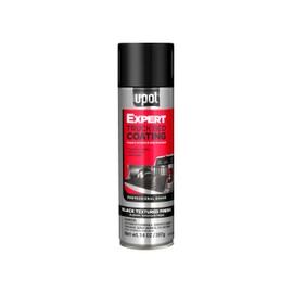 U-POL Expert Truck Bed Coating, Professional Grade Paint Spray, Extra Durable, Textured Finish, Black
