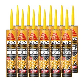 Sika Corporation 476098 10.1 Oz Gray Sikabond Extreme Grip Ultimate Grab Construction Adhesive12