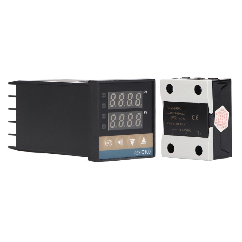 PID Thermostat Temperature Controller Set 0‑400℃ Thermostat Temperature Controller with