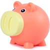 H&W Mini Piggy Bank, Cute Pig Go Oink-Oink, Shatterproof Coin