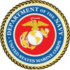 Navy Department Marine Corps Seal Car Bumper Sticker Decal 5" x 5"