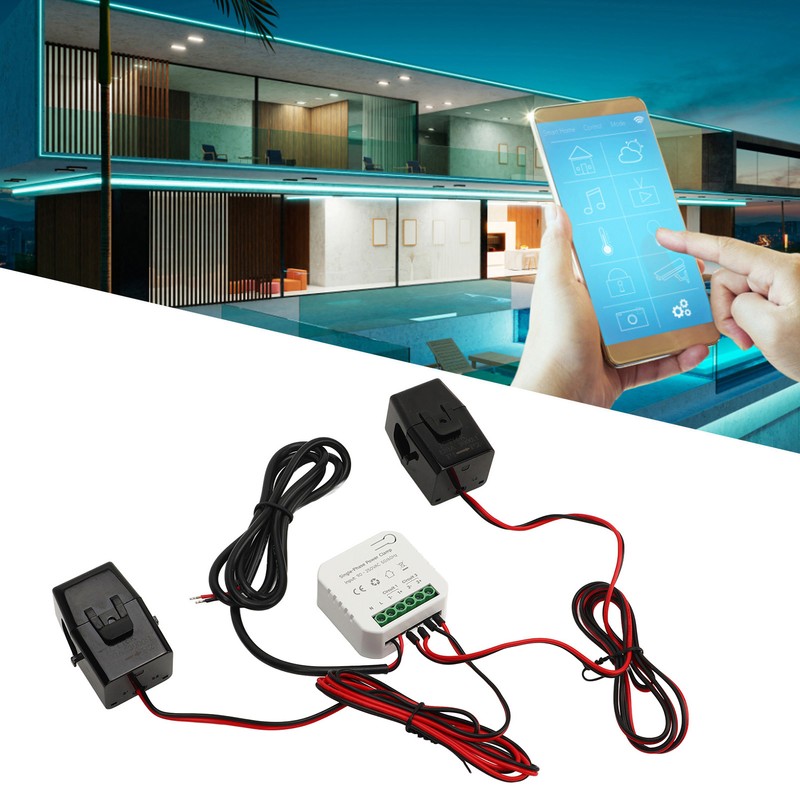 Smart Energy Meter for Tuya WIFI Consumption Monitor Single Phase