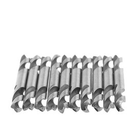 LJKLAJ 10Pcs 3.2mm HSS Double Ended Drill Tools Drill Set Hand Tools Electrician