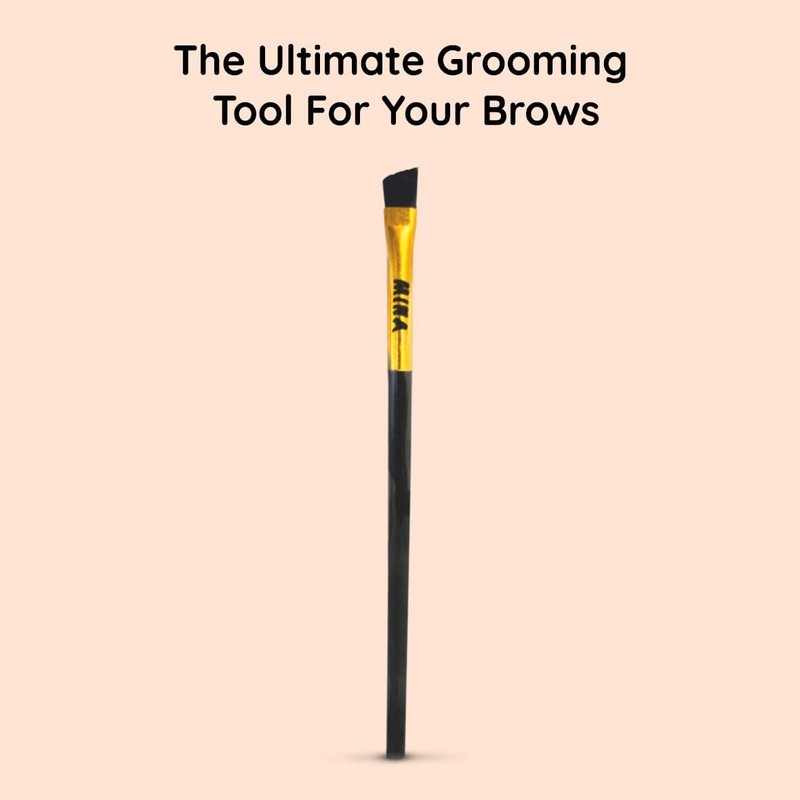 Mina Brow Brush-Premium Angled Eyebrow Brush
