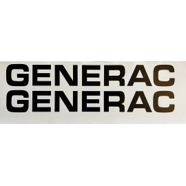 DD Generac Sticker 18” Decals (Set Of 2) - Generator Gasoline Pump Pressure Washer