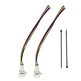 6P Truck Toyota Dyna Hino Dutro Tail Lamp Coupler Cable Harness with Wiring [2 Pieces]