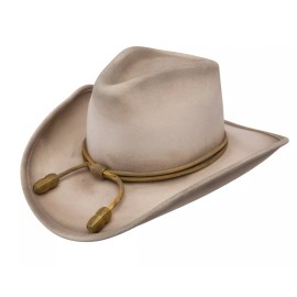 Stetson John Wayne The Fort Crushable Wool Cowboy Hat - XL, Silverbelly