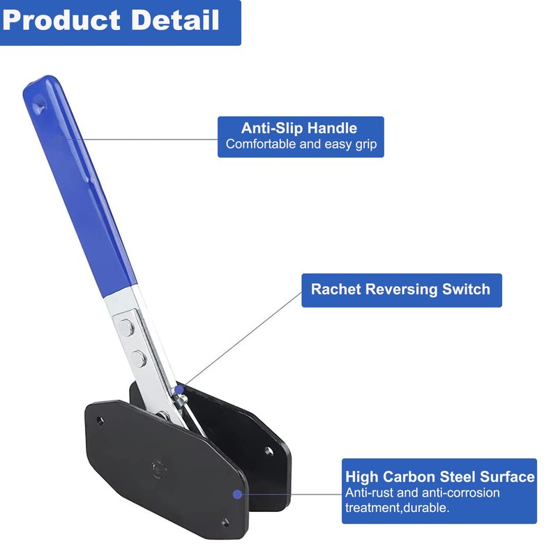 BOOMSTART Brake Reset Tool Universal Brake Piston Ratchet, Ratchet Brake