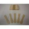 1000 Wooden Disposable chip Forks