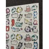 Jot Holographic Cat Sticker Sheet Laser Kitten Kitty Stickers Crafter’s