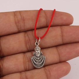 Rudra Empire Spiritual Khatu Shyam Ji Pendant Locket for Men and Women, Free Size, Brass, No Gemstone