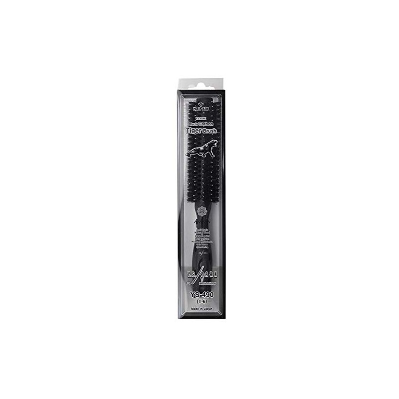 Y.S. Park 490 Black Carbon Tiger Brush