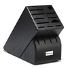 WÜSTHOF 15-Slot Black Knife Storage Block