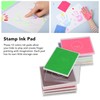 12Pcs Finger Ink Pads 12 Vivid Colors Easy to Clean