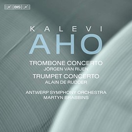 Aho: Concerto for Trombone & Orchestra; Concerto for Trumpet & Symphony Wind Orchestra