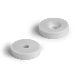 PTFE Coated Neodymium Magnet for Arts, Crafts, Model Making, DIY, Hobbies, Office and Home - 26.4mm dia x 6.2mm thick x 6.2mm c/sink - 6kg Pull - North