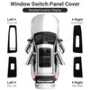 Hellet 4PCS Door Window Control Panel Cover Trim for Kia