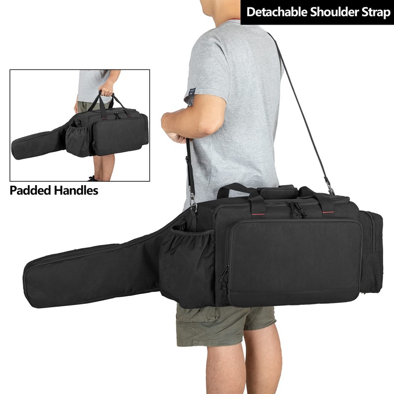 SAMDEW Chainsaw Carrying Case, Padded Chainsaw Storage Bag Compatible with
