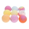 Healeved Essential Oil Dry Flower Bath Salt Balls 9 Pack