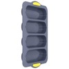 Baguette Mold 4 Grooves Silicone Soft Smooth Surface Bread Mould