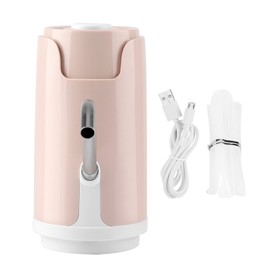 Electric USB Rechargeable Water Pump Automatic Bottle Water Dispenser Switch (Pink)