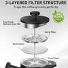Secura 50oz French Press Coffee Maker – 304 Stainless Steel,