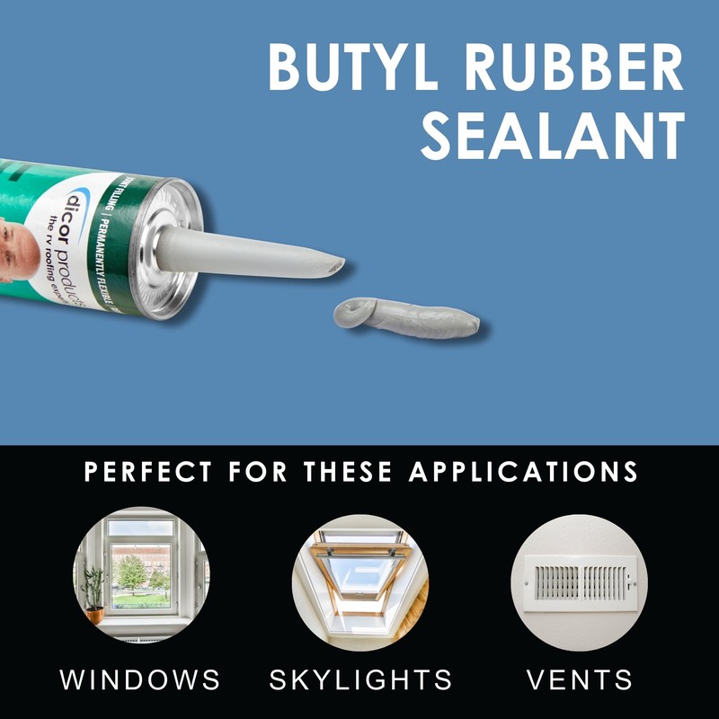 Dicor RA231KIT - Seal-tite Rooftop Accessory Installation kit - Includes