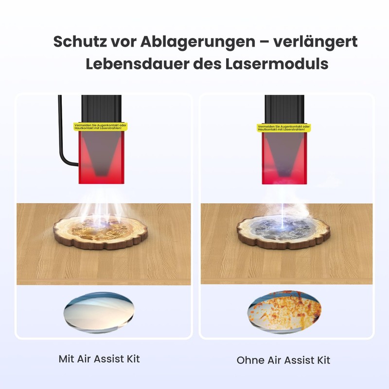 LONGER Air Support Pump for Laser Cutters - Efficient Smoke
