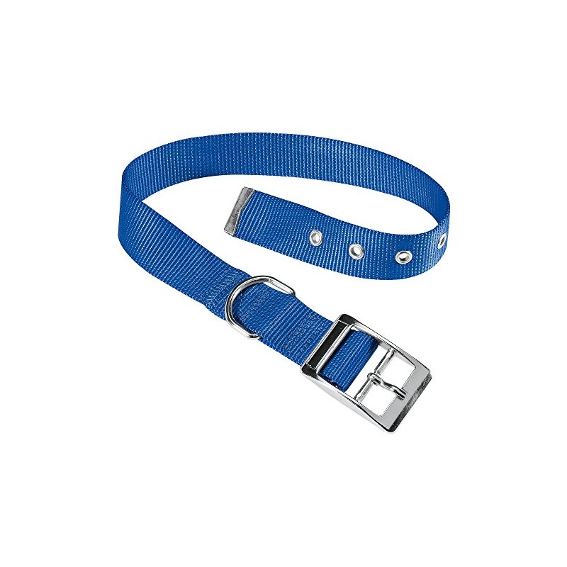 Ferplast Club Cf20/43 nylonbleu Necklace, Adjustable From 35 to 43 cm Width 20 mm