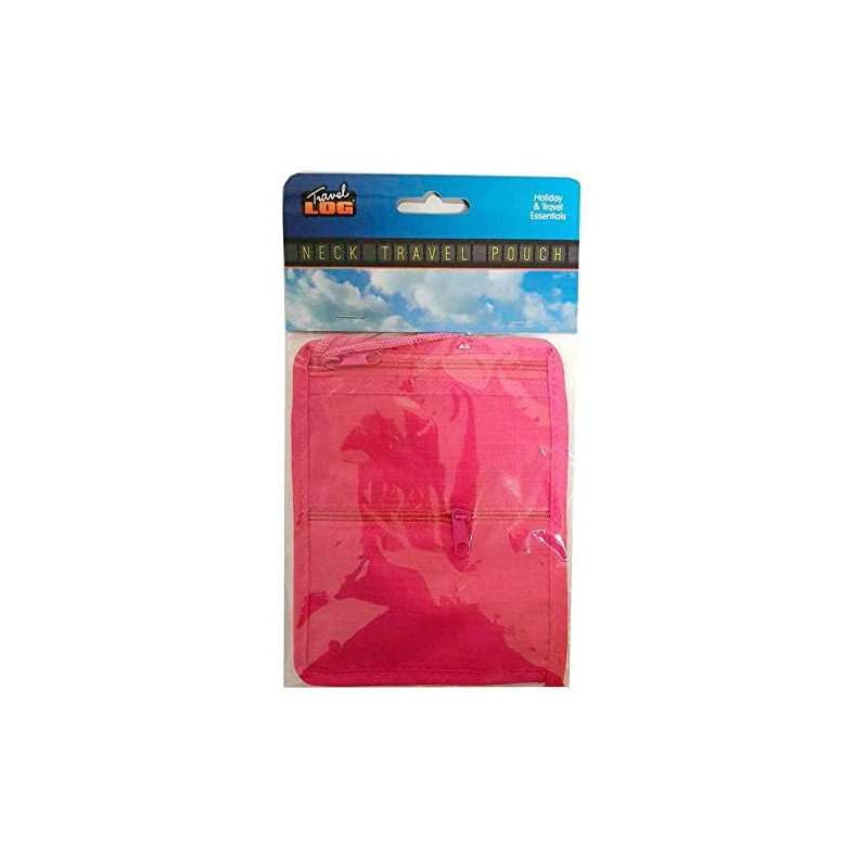 Neck Travel Bag for Passport/Tickets/Cash/Credit Cards and Other Valuables Assorted