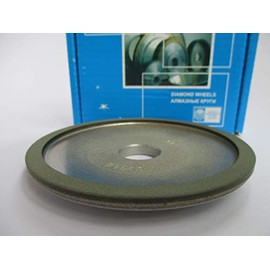 4 inch. Hole 0.79" (20mm.) Width: 0.24" (6mm.) Type: 12A2-20 Dish Abrasive Diamond Grinding Wheel for Tungsten Carbide Teeth, Circular Saw (125/100 Micron (150 Grit))