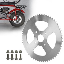 RUTU 420 60T Rear Drive Wheel Sprocket for BT200X CT200U Trail 200 CT200U-EX Baja Warrior Heat Massimo MB165 MB200 196cc 5.5 6.5hp Powersports Mini Bike Parts