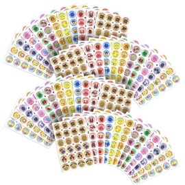 VKPI Scratch and Sniff Stickers, 1152 Pieces Fruits and Foods Smelly Stickers, 12 Different Scents, 48 Sheets, Reward Motivate Stickers for Kids, Teachers, Crafts, Party Favor, Christmas Gift