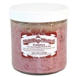 Milligan Brand Predatory Fox and Coyote Chunk Bait 16 Ounces Trapping Supplies